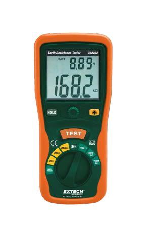 Earth Ground Resistance Tester Kit "Extech" Model 382252 Earth Ground Resistance Tester Kit "Extech" Model 382252